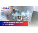 Các dạng content Fanpage hiệu quả cho ngành dược